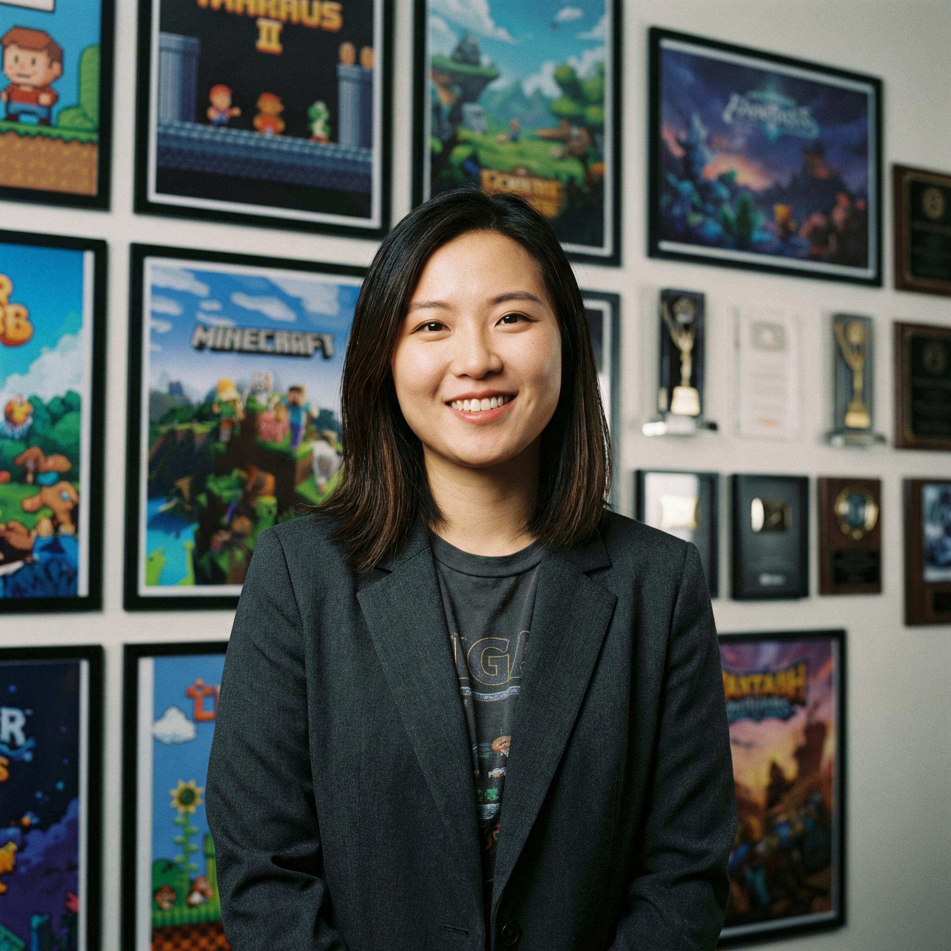 51游戏制片人林婷