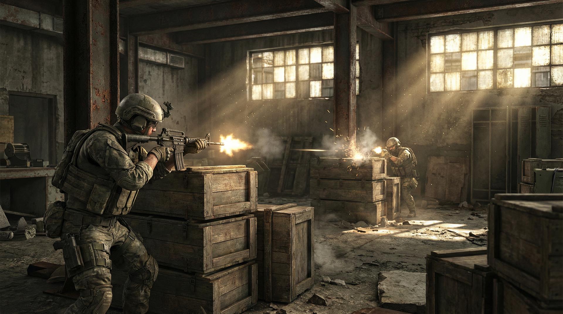 51绝地求生室内近战视频教程